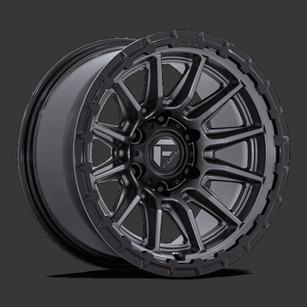 Felga aluminiowa FC866 PISTON Matte Gunmetal W/ Gloss Black Lip FUEL