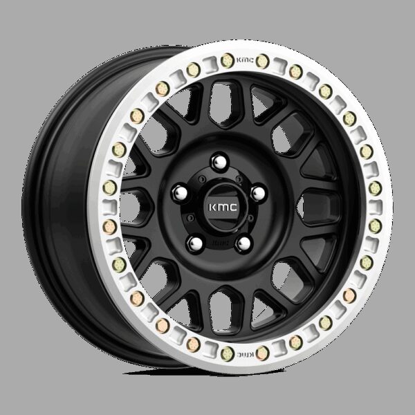 Felga aluminiowa KM234 GRENADE DESERT BEADLOCK Satin Black KMC