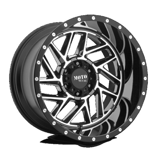 Felga aluminiowa MO985 BREAKOUT Gloss Black Machined MOTO METAL