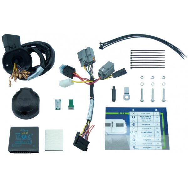 Wiązka przewodów do mocowania haka 13 PIN HAK-SYSTEM