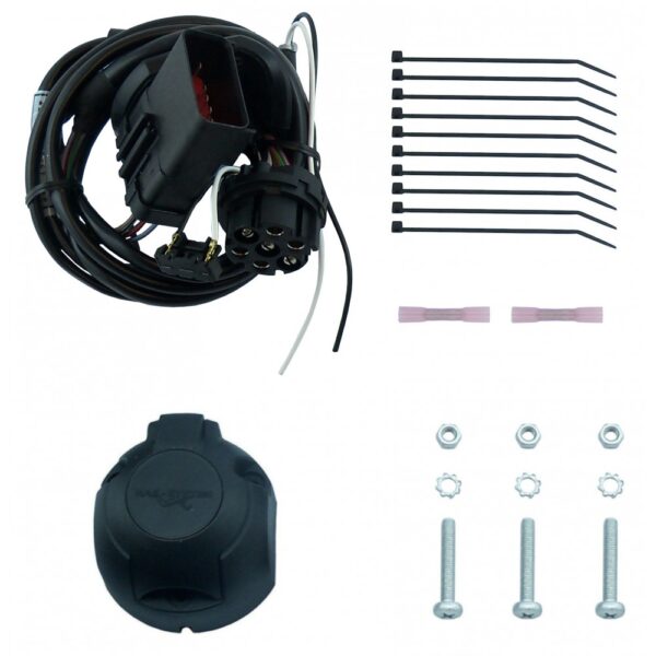 Wiązka przewodów do mocowania haka 7 PIN HAK-SYSTEM